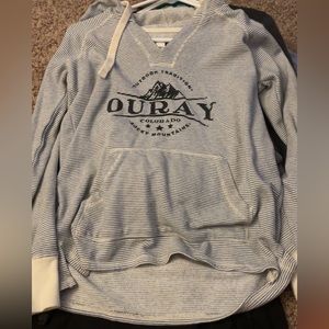 This hoodie is from ouray colorado